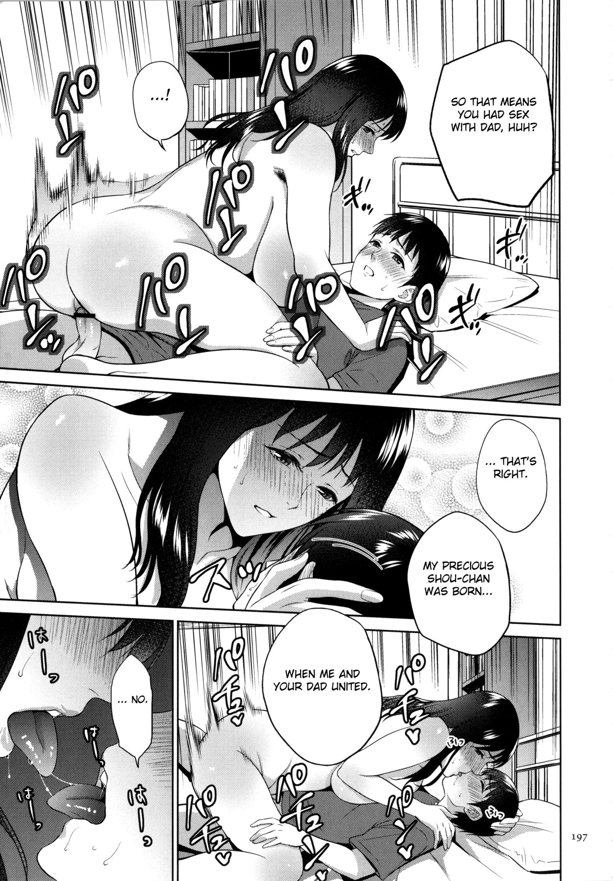 Hentai Manga Comic-Honey Mother And Child Immoral-Read-195